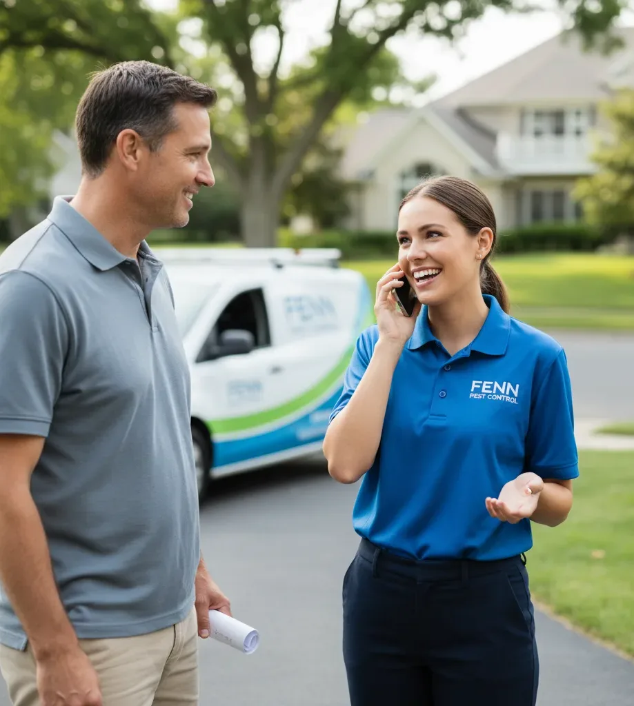 Fenn Pest Control customer support in Oreland